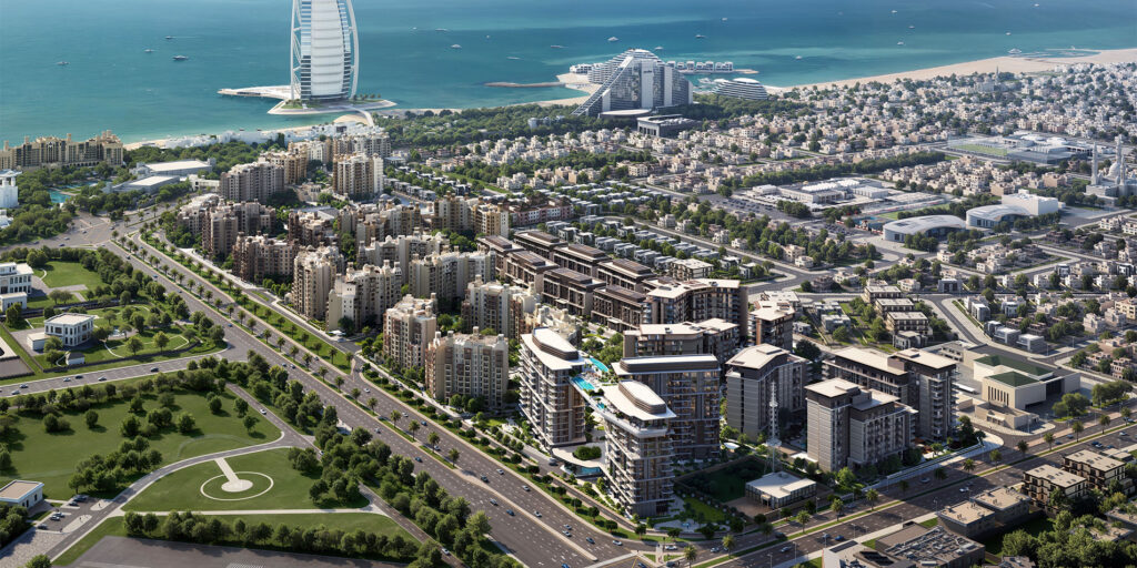 mjl nourelle exterior bird view dubai