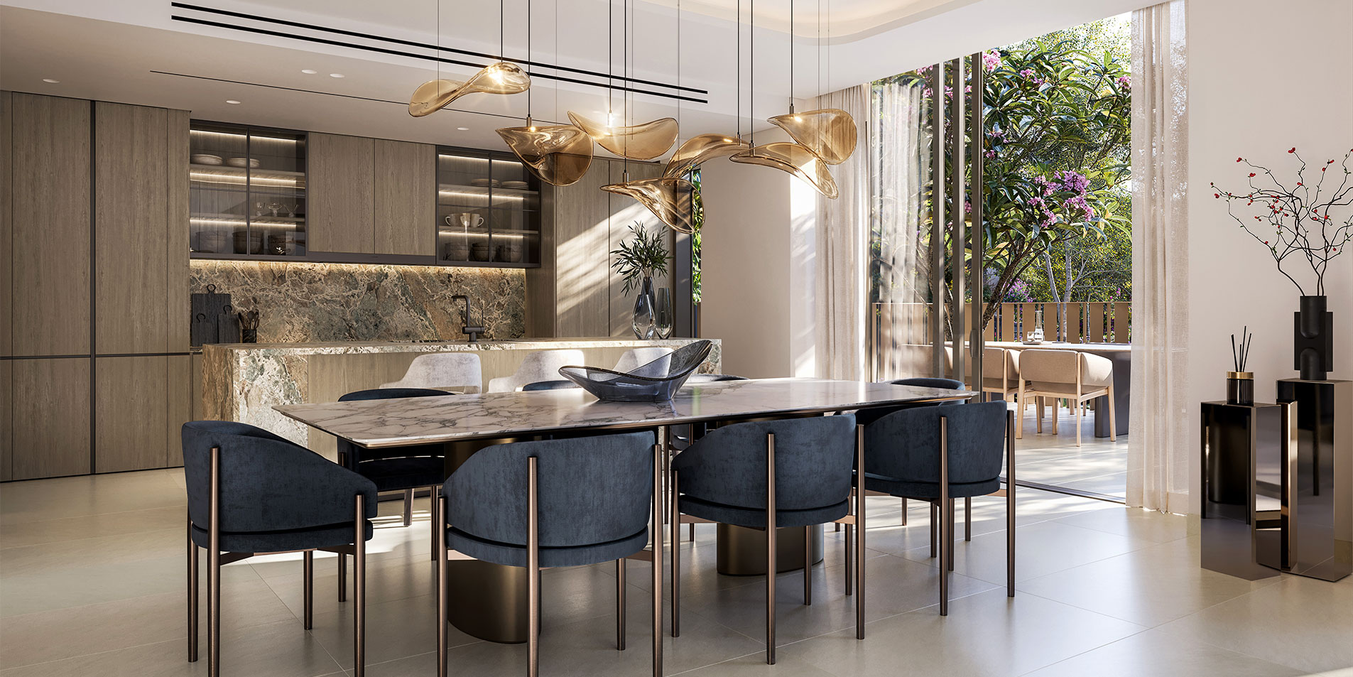 city walk crestlane 4br dining room