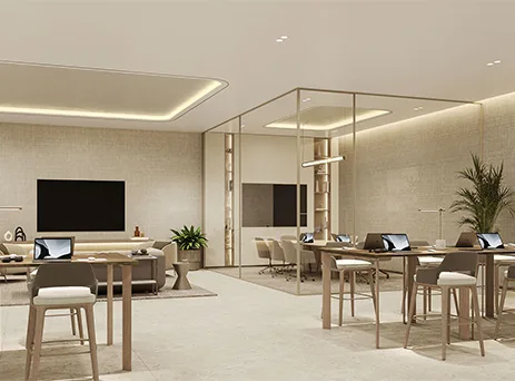 sol levante coworking space interior