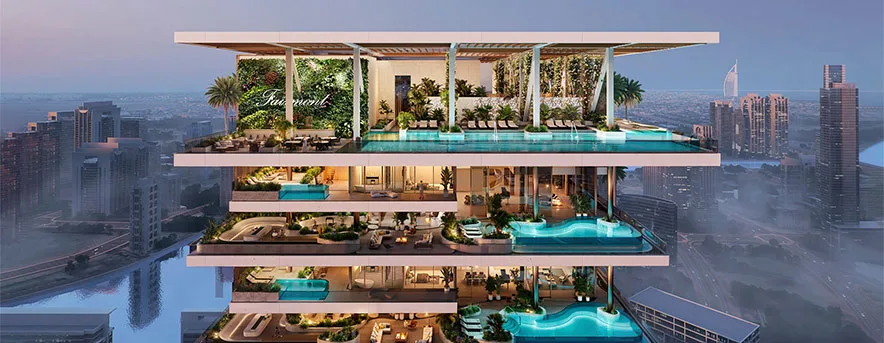 fairmont solara tower penthouse pool
