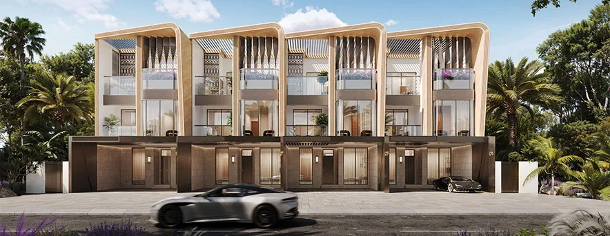 front view of a knightsbridge four bedroom townhouse